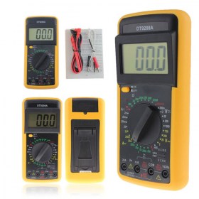 DT9208A Професионален Мултиметър МУЛТИЦЕТ LCD Цифров